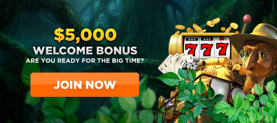 $5,000 WELCOME BONUS